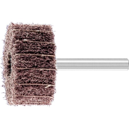 Pferd 1-1/2" x 2" POLINOX Mtd. Flap Wheel - 1/4" Shank - PNZ Type - 100 Grit 46219